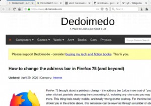 Firefox OneTab - Một tab để quản lý tất cả