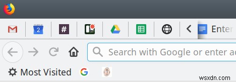 Thay đổi giao diện của các tab được ghim trên Firefox