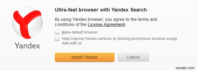 Đánh giá trình duyệt Yandex