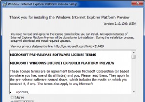 Bản xem trước Internet Explorer 10