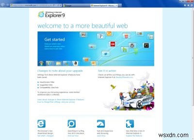 Internet Explorer 9 - Đang nóng lên