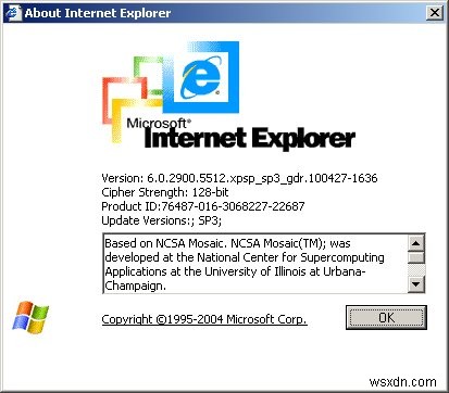 Tại sao KHÔNG nên cho Internet Explorer 6 ngừng hoạt động