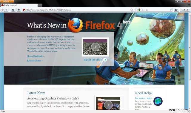 Firefox 4 so với Internet Explorer 9 - Tiến lên!