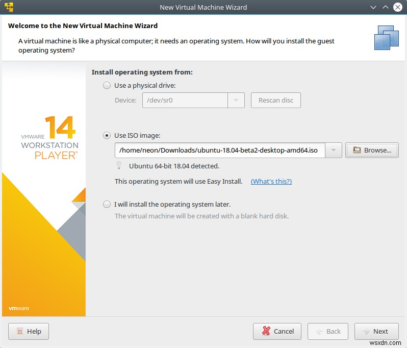 Đánh giá VMware Player 14 - Thực tế thay thế