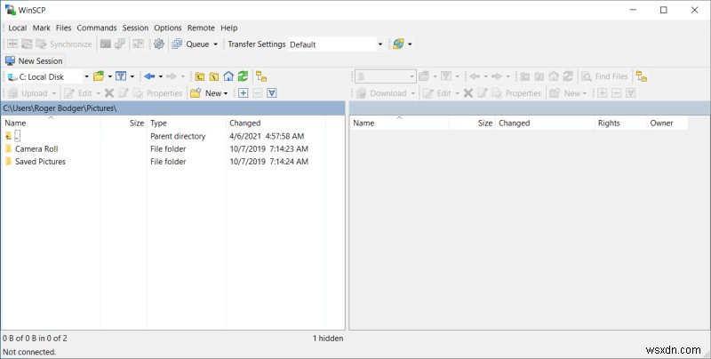 WinSCP - Ứng dụng khách FTP có khả năng, hữu ích