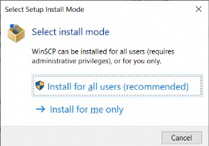 WinSCP - Ứng dụng khách FTP có khả năng, hữu ích