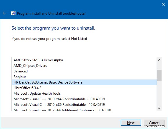 Cách gỡ cài đặt phần mềm cứng đầu trong Windows 10