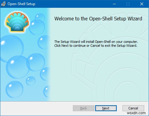 Open-Shell - Classic Shell Reborn và cũng khá gọn gàng