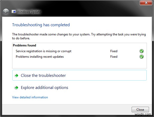 Windows 7, KB4474419 &cập nhật không thành công - Hướng dẫn