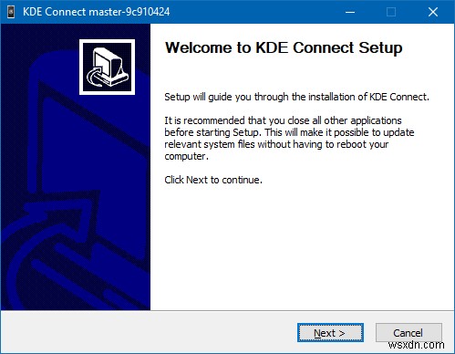 KDE Connect trên Windows - Lén chụp đỉnh