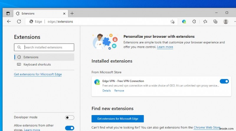 Microsoft edge không hoạt động sau khi cập nhật windows 11