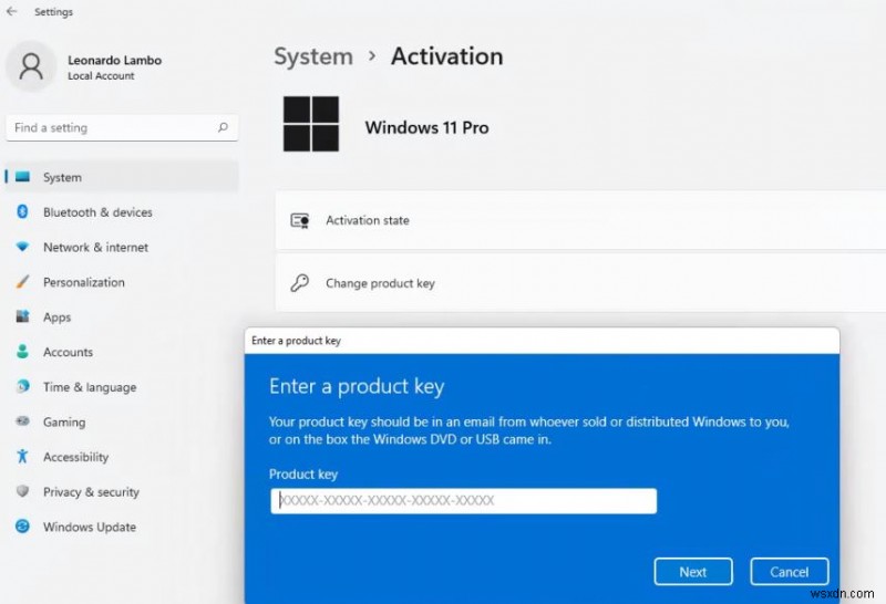 Cách xóa Hình mờ bản sao đánh giá trên Windows 11