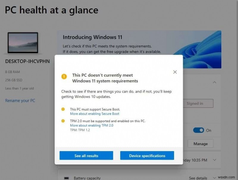 Cách kiểm tra xem PC của bạn có đủ điều kiện để nâng cấp miễn phí lên Windows 11 hay không