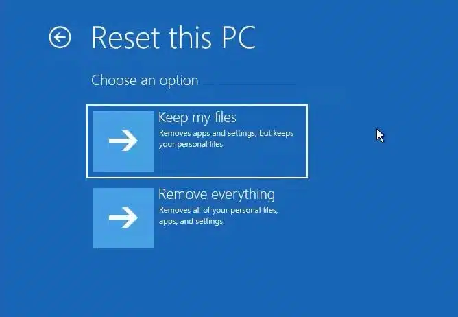 3 cách Factory Reset win 11 không mất dữ liệu 