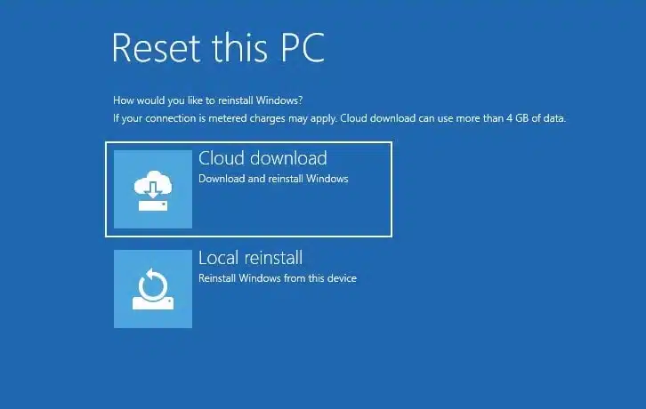 3 cách Factory Reset win 11 không mất dữ liệu 