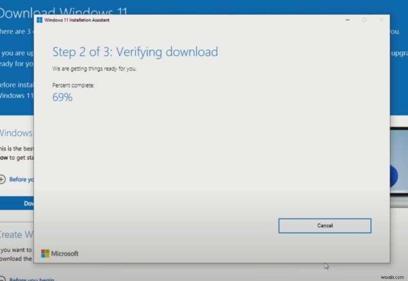 Nâng cấp miễn phí Windows 11:Sử dụng Trợ lý cài đặt Windows 11