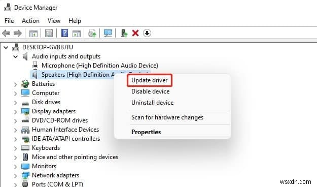 Không có âm thanh sau khi cập nhật Windows 11? 7 giải pháp áp dụng để khắc phục nó