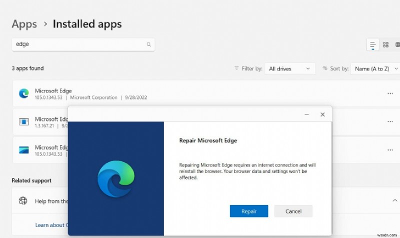 Microsoft Edge không mở hoặc đóng ngay sau khi mở (Đã giải quyết)