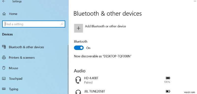Đã giải quyết:Thiếu biểu tượng Bluetooth trên khay hệ thống trong Windows 10