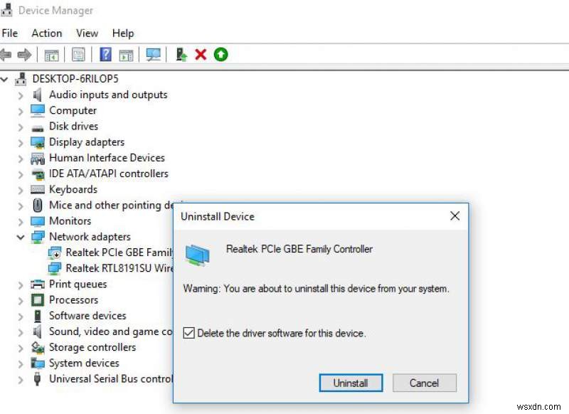 Cổng mặc định không khả dụng sau khi cập nhật Windows 10 21H2