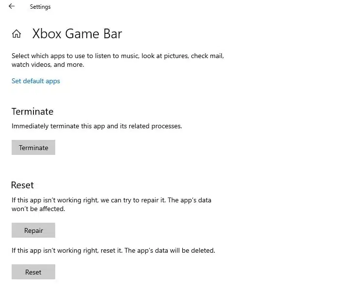 Đã giải quyết:Xbox Game Bar – Lỗi 0x803F8001 trên Windows10