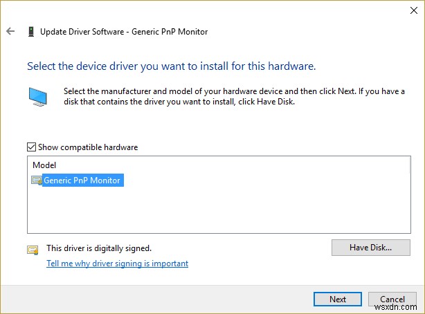 Đã giải quyết:Thanh trượt độ sáng của Windows 10 không hoạt động hoặc chuyển sang màu xám