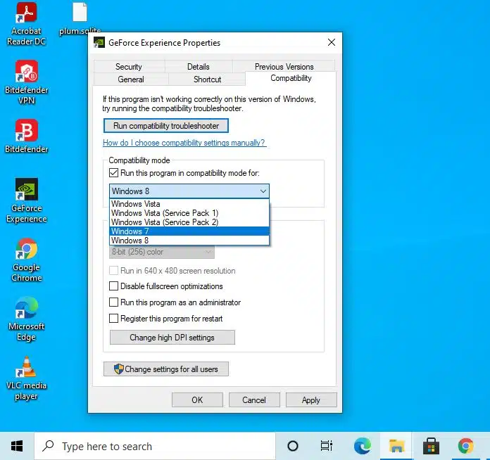 Cách khắc phục mã lỗi GeForce Experience 0x0003 trong Windows 10