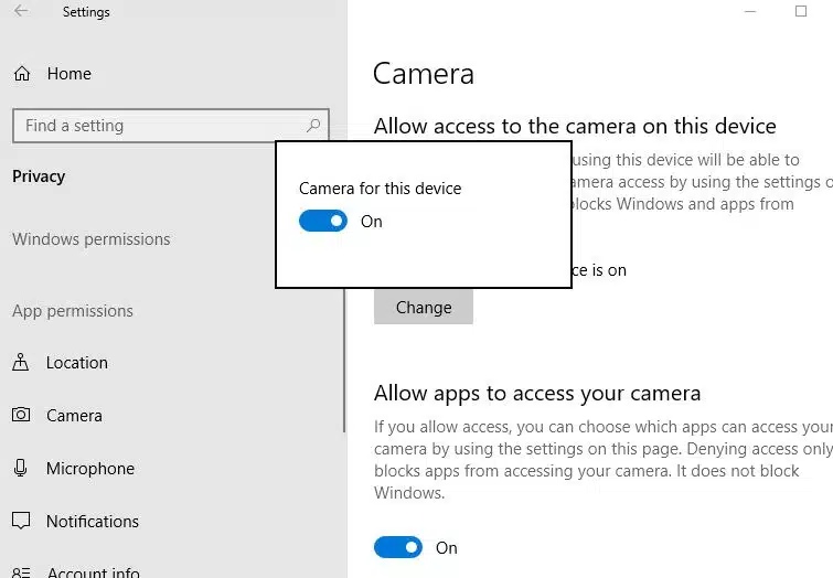 Camera của máy tính xách tay không hoạt động sau khi cập nhật windows 10? Hãy giải quyết vấn đề