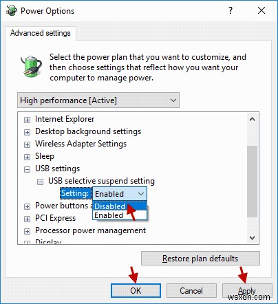 Đã giải quyết:Thiết bị USB liên tục ngắt kết nối và kết nối lại trong Windows 10