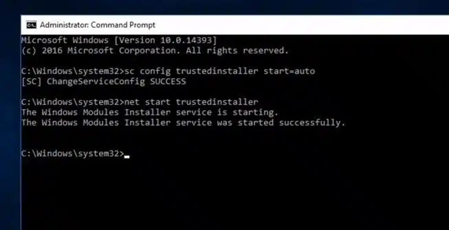 Tính năng bảo vệ tài nguyên Windows không thể khởi động dịch vụ sửa chữa windows 10