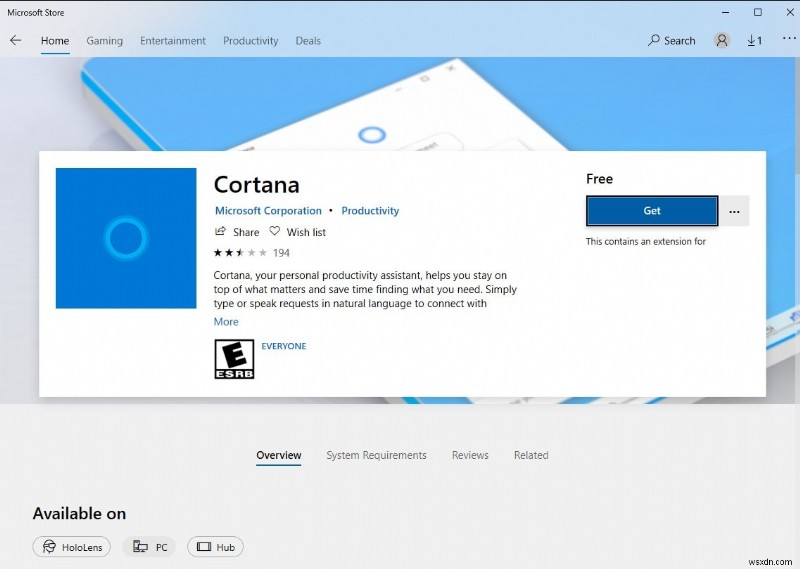 Đã giải quyết:Cortana không hoạt động trong Windows 10 phiên bản 22H2