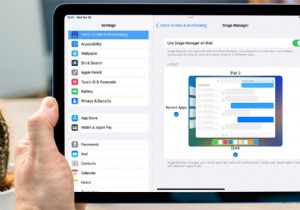 Cách sử dụng Trình quản lý sân khấu trên iPad