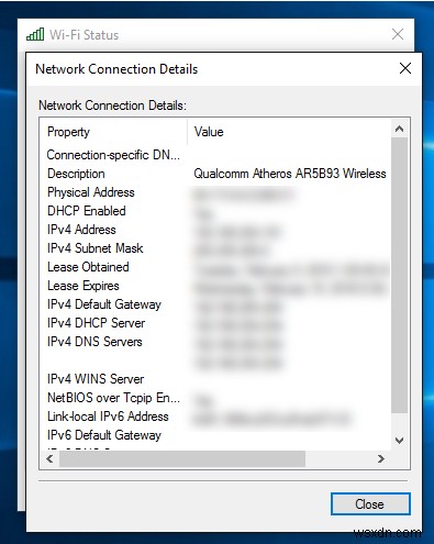 Làm việc với mạng không dây theo cách của bảng điều khiển (Windows 10)
