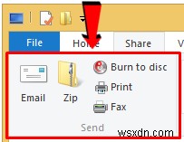 Hướng dẫn chi tiết về cách sử dụng tùy chọn trong tab chia sẻ của File Explorer (Phần 2)