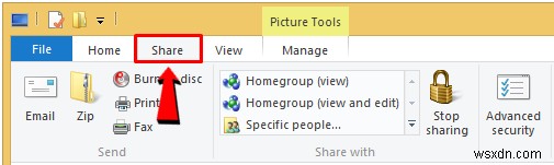 Hướng dẫn chi tiết về cách sử dụng tùy chọn trong tab chia sẻ của File Explorer (Phần 1)