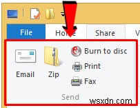 Hướng dẫn chi tiết về cách sử dụng tùy chọn trong tab chia sẻ của File Explorer (Phần 1)