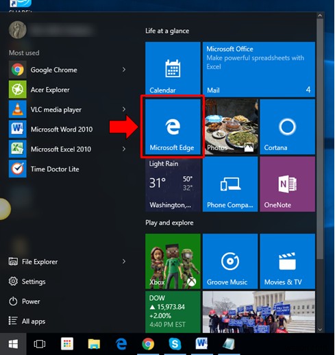 Khám phá Microsoft Edge:Trình duyệt tích hợp mới của Windows 10