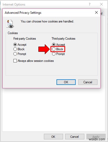 Giữ riêng tư cho bạn bằng cách tắt cookie của bên thứ ba trong trình duyệt yêu thích của bạn