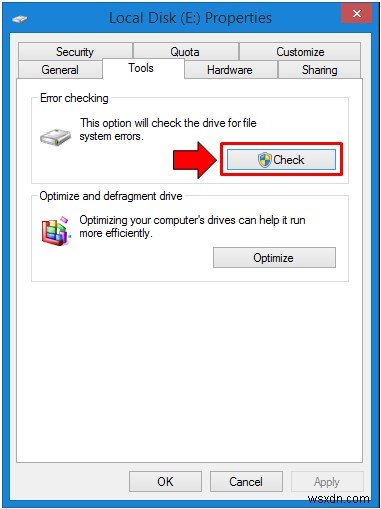 Cách kiểm tra phân vùng ổ cứng bằng Windows Disk Check