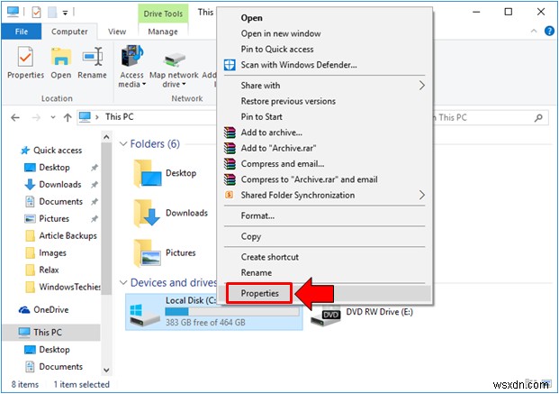 Cách sử dụng Tiện ích Check Disk trong Windows 10