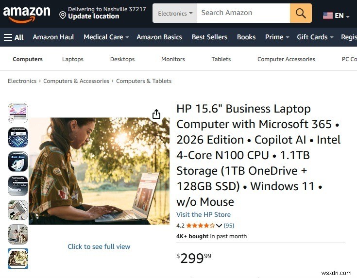 Ưu đãi dành cho PC của Amazon:Các ưu đãi  rẻ  có thể bị lừa đảo như thế nào 