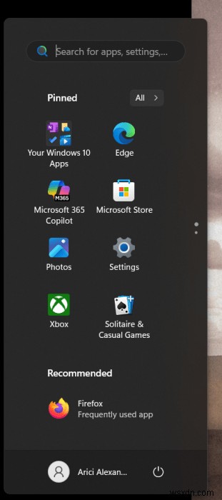 Thu nhỏ Menu Bắt đầu của Windows 11:Hướng dẫn từng bước về Giao diện Nhỏ gọn 