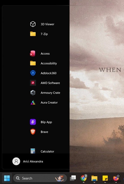 Thu nhỏ Menu Bắt đầu của Windows 11:Hướng dẫn từng bước về Giao diện Nhỏ gọn 