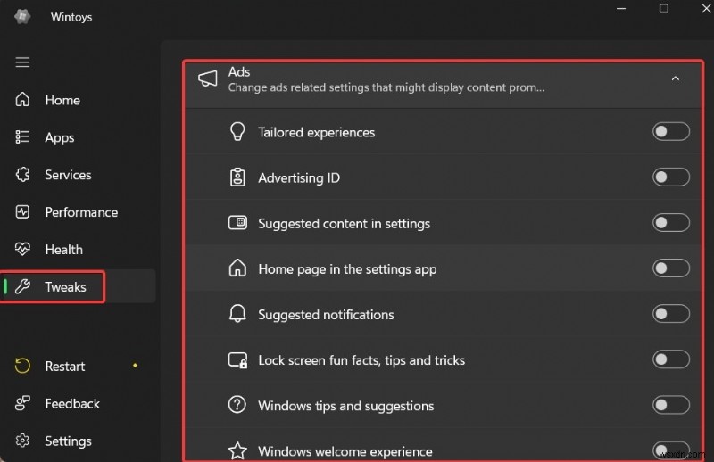 Dọn dẹp Windows một cách an toàn:Chuyển đổi của tôi từ tập lệnh Debloat sang Wintoys 