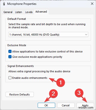 Làm chủ cải tiến âm thanh của Windows 11:Tăng cường chất lượng âm thanh và rõ ràng một cách dễ dàng