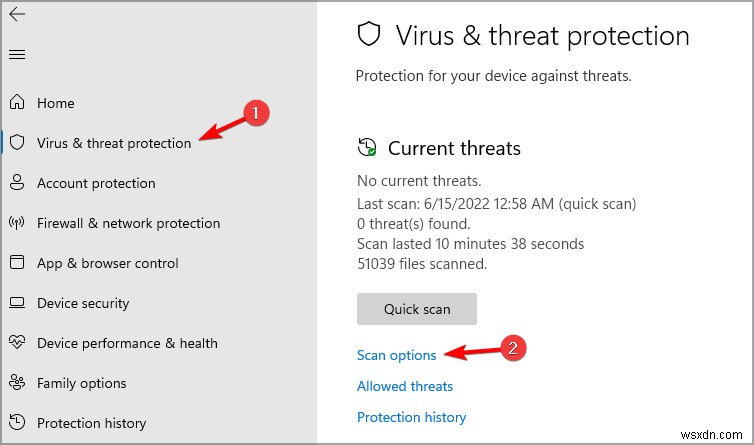 Quét Windows Defender:Toàn bộ và Ngoại tuyến – Cái nào tốt nhất cho PC của bạn? 