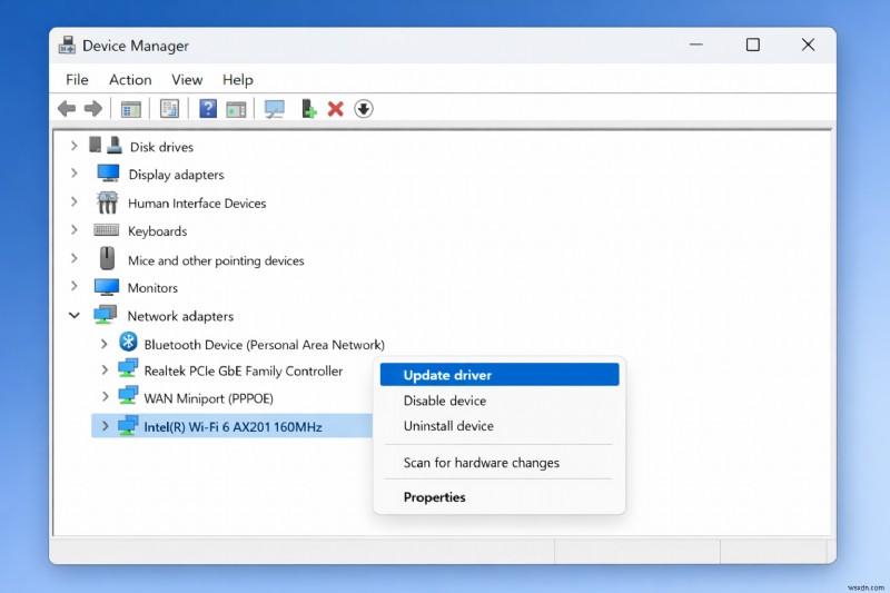 Giải quyết nhanh lỗi Windows 11 “Không thể kết nối với mạng này” 