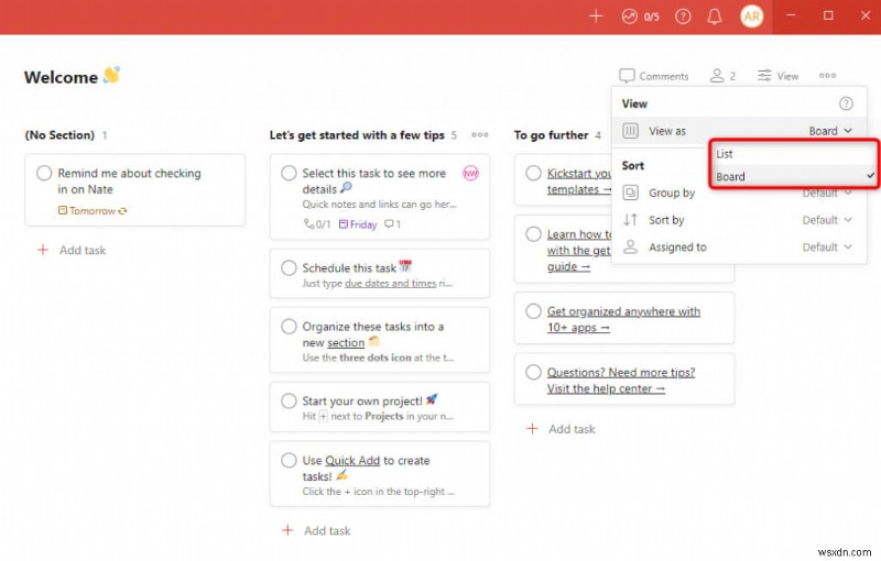Todoist so với Microsoft To Do:Chọn Trình quản lý tác vụ tốt nhất cho quy trình làm việc của bạn 