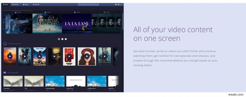 Stremio giải thích:Trung tâm đa phương tiện nhanh, giàu tính năng dành cho PC 