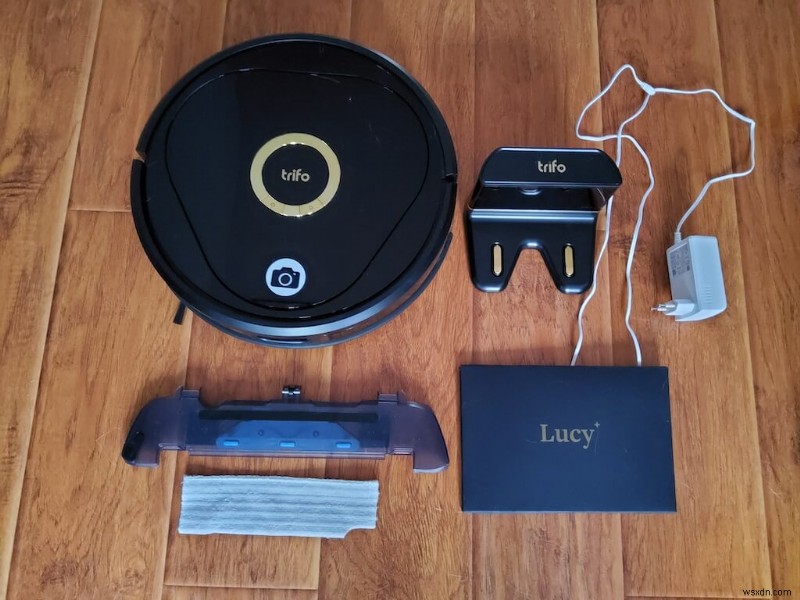 Trifo Lucy:Máy hút bụi và cây lau nhà chạy bằng AI – Dọn dẹp thông minh &An ninh gia đình 